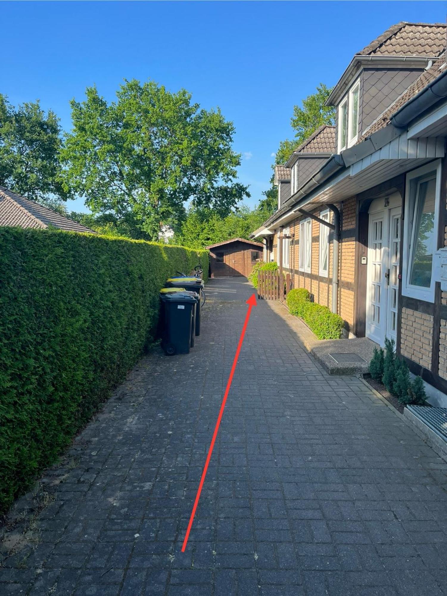 Ferienwohnung Sonnenschein Garten 于尔岑 外观 照片