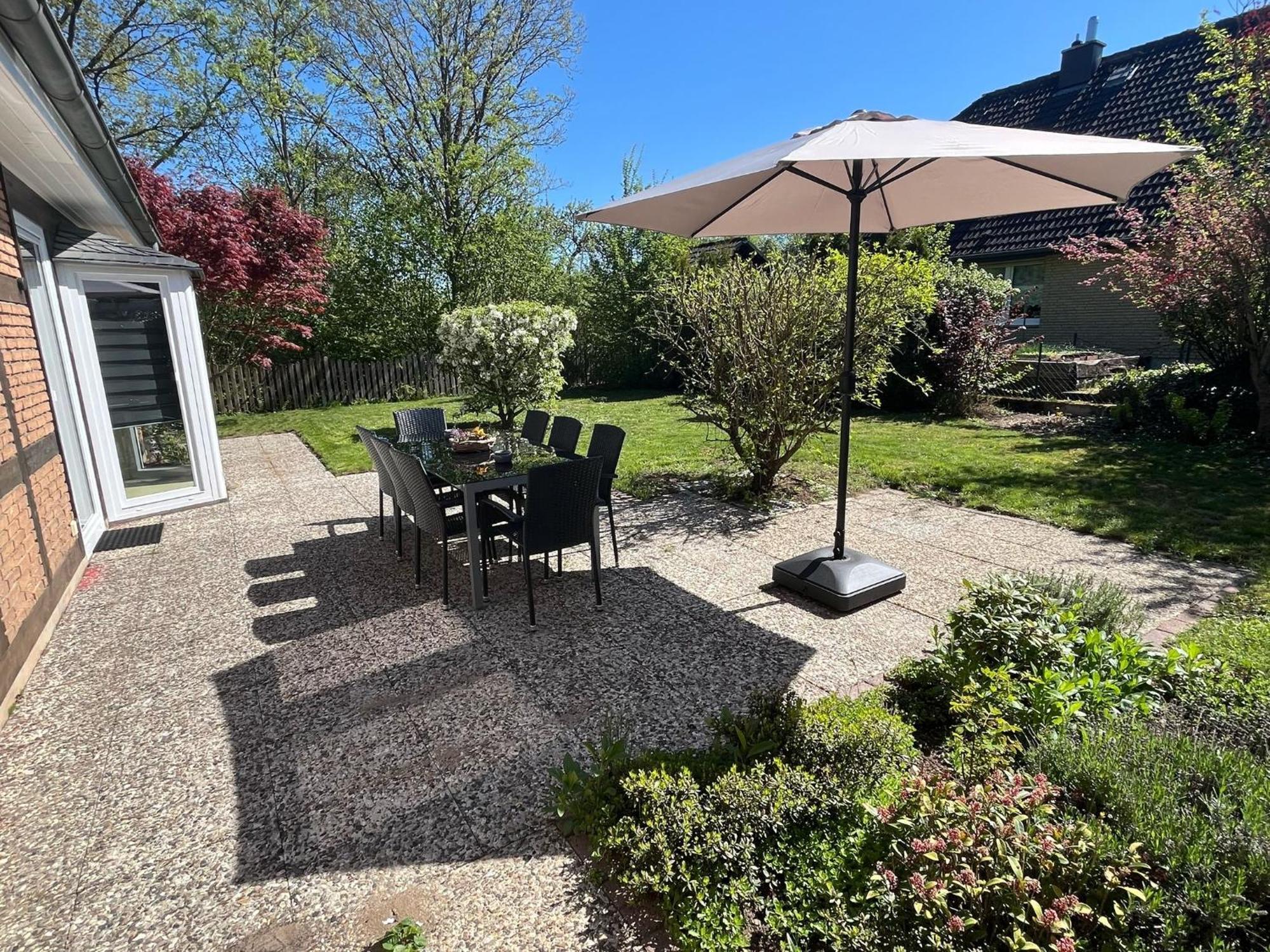 Ferienwohnung Sonnenschein Garten 于尔岑 外观 照片
