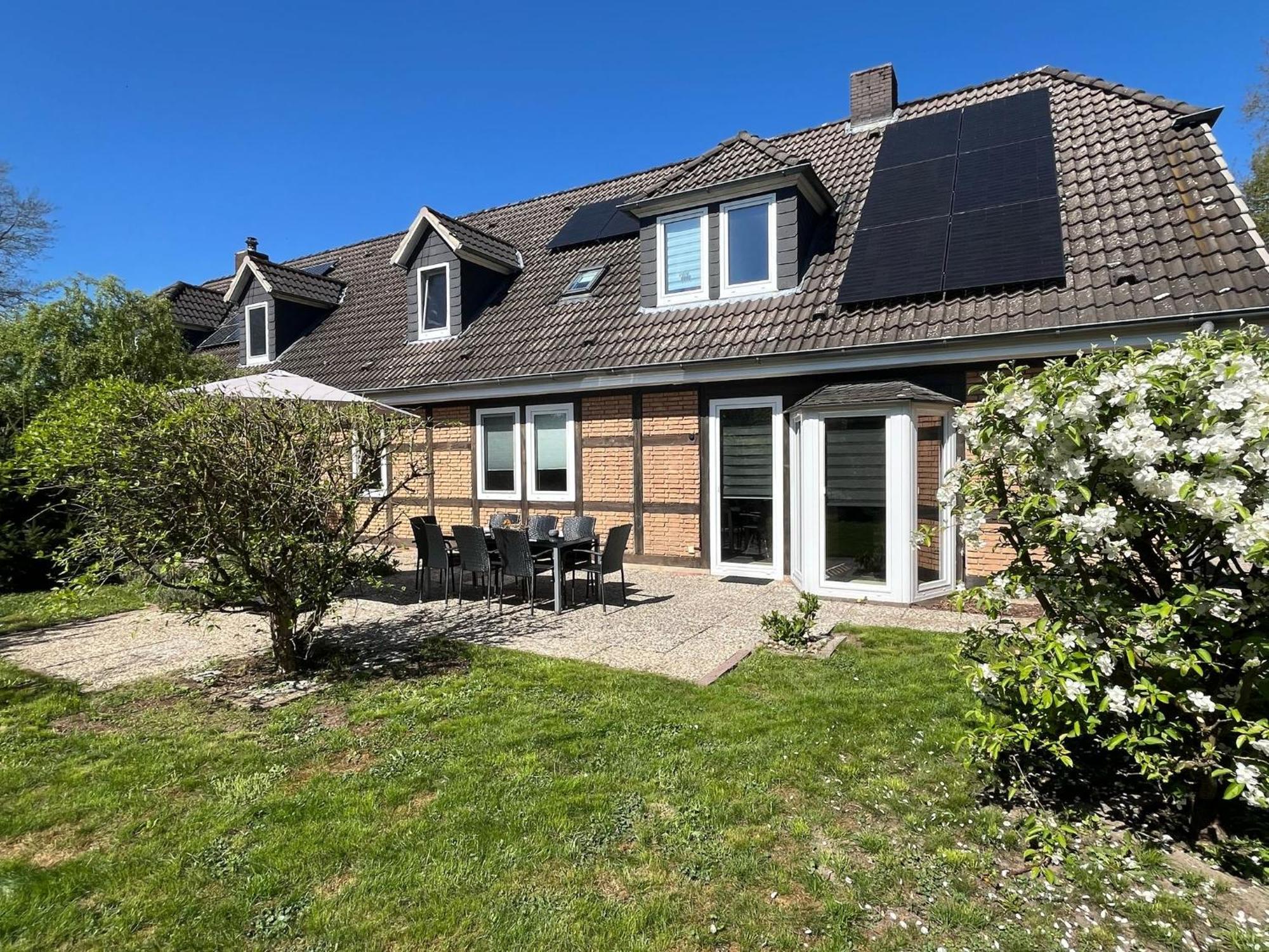 Ferienwohnung Sonnenschein Garten 于尔岑 外观 照片